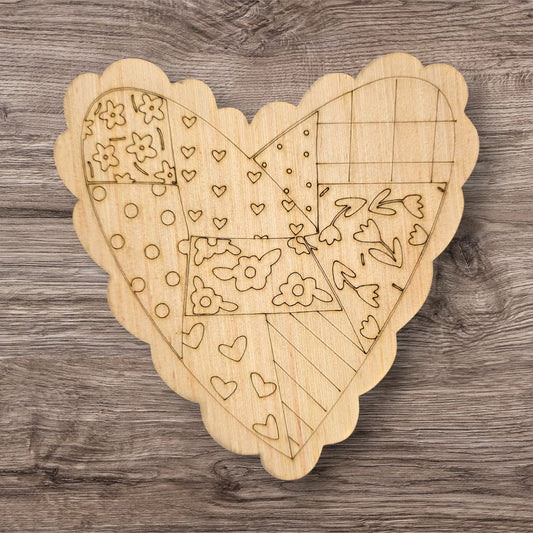 Patchwork Heart (PU010)
