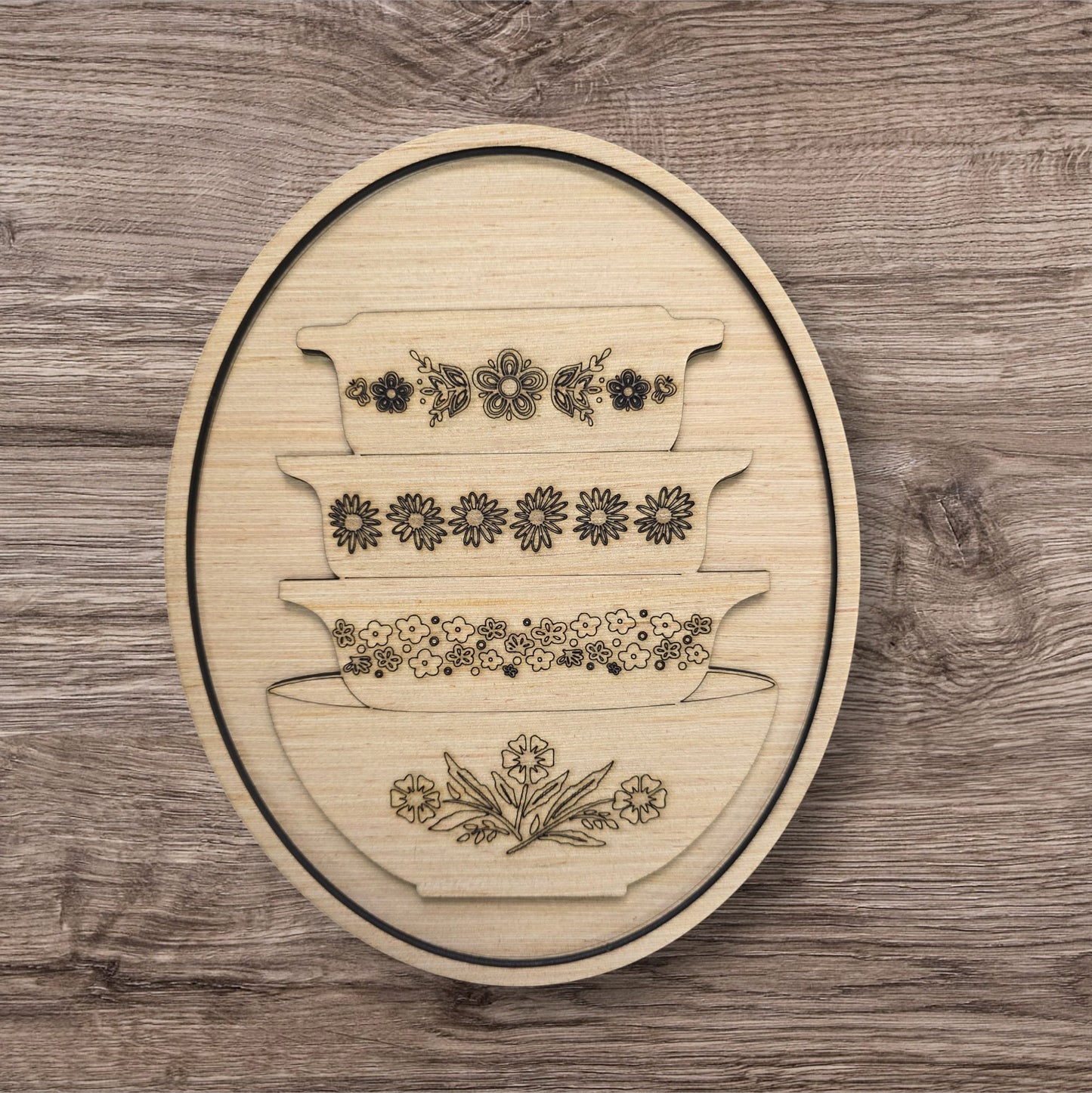 3D Vintage Dishes (PU016-3D)