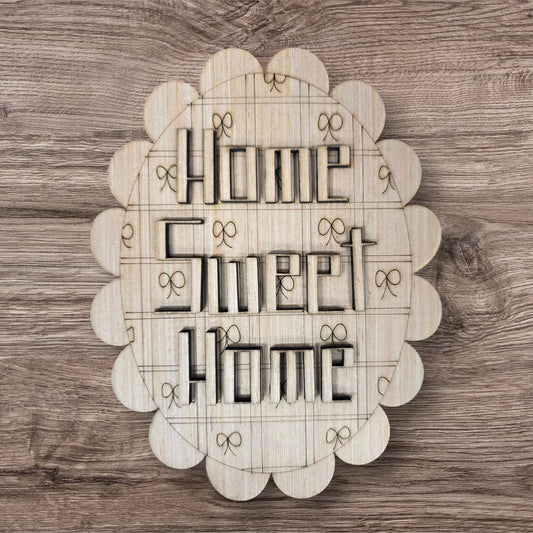 3D Home Sweet Home (KW168-3D)