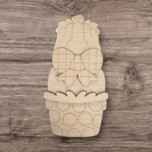 3D Stacked Pumpkin (BA056-3D)