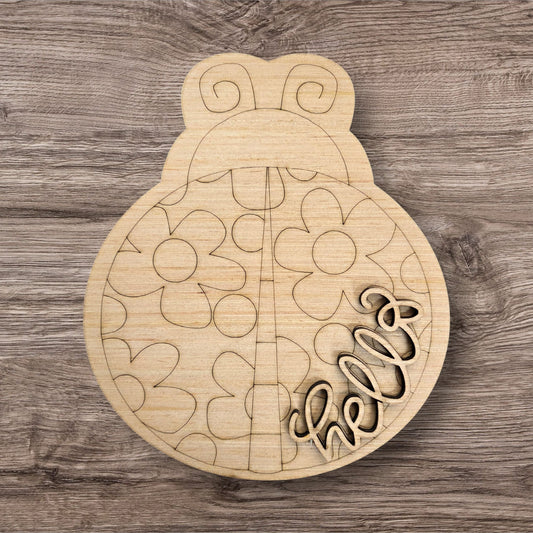 3D Hello Lady Bug (BA109-3D)