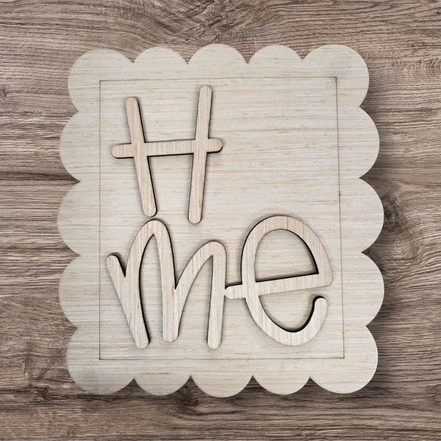 3D SCALLOP HOME INTERCHANGEABLE  (BA220-3D)