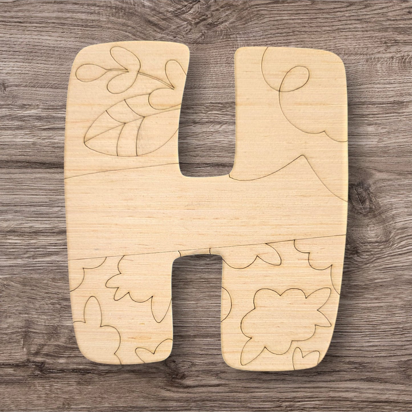 Floral Alphabet (BA240)