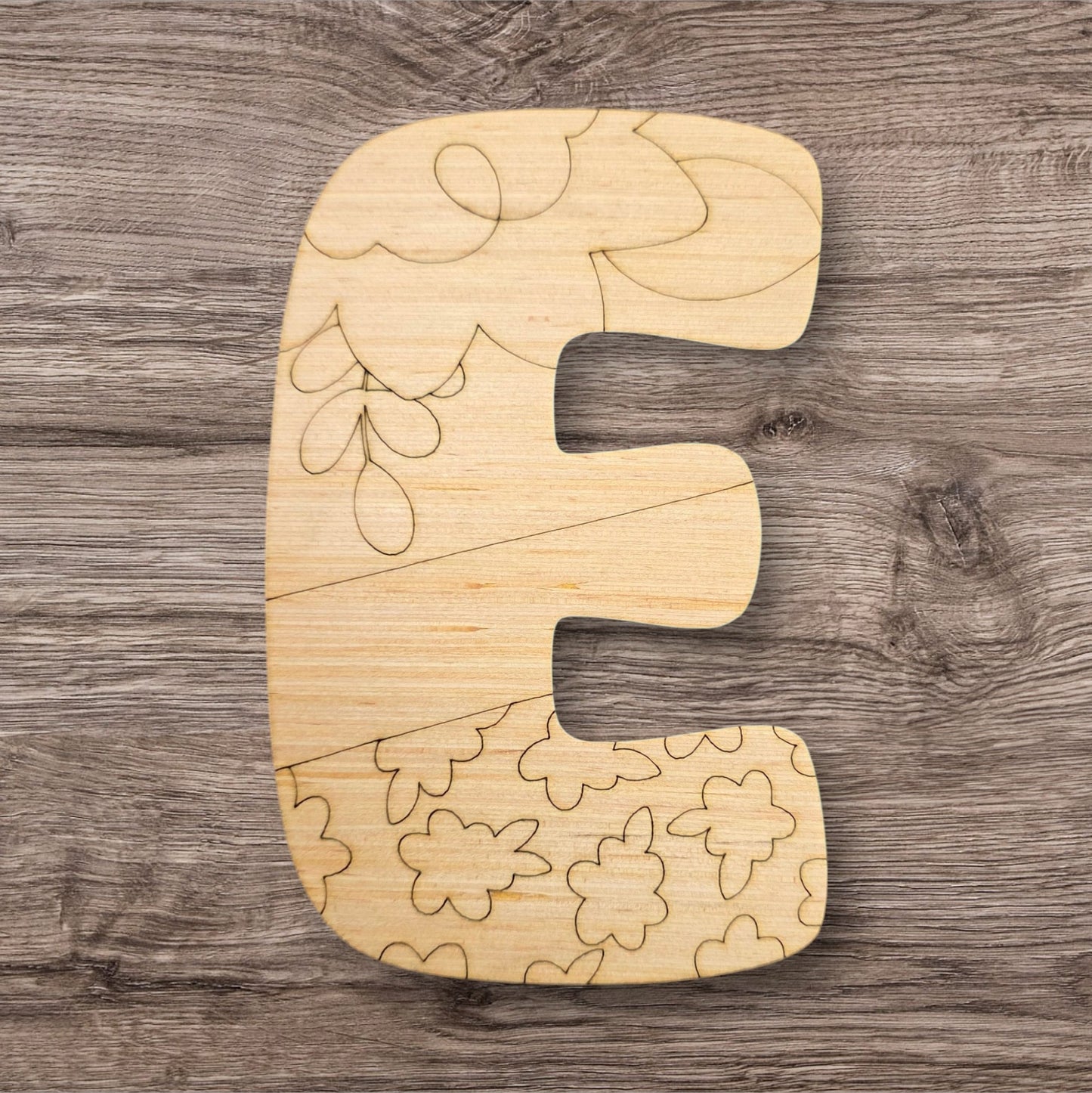 Floral Alphabet (BA240)