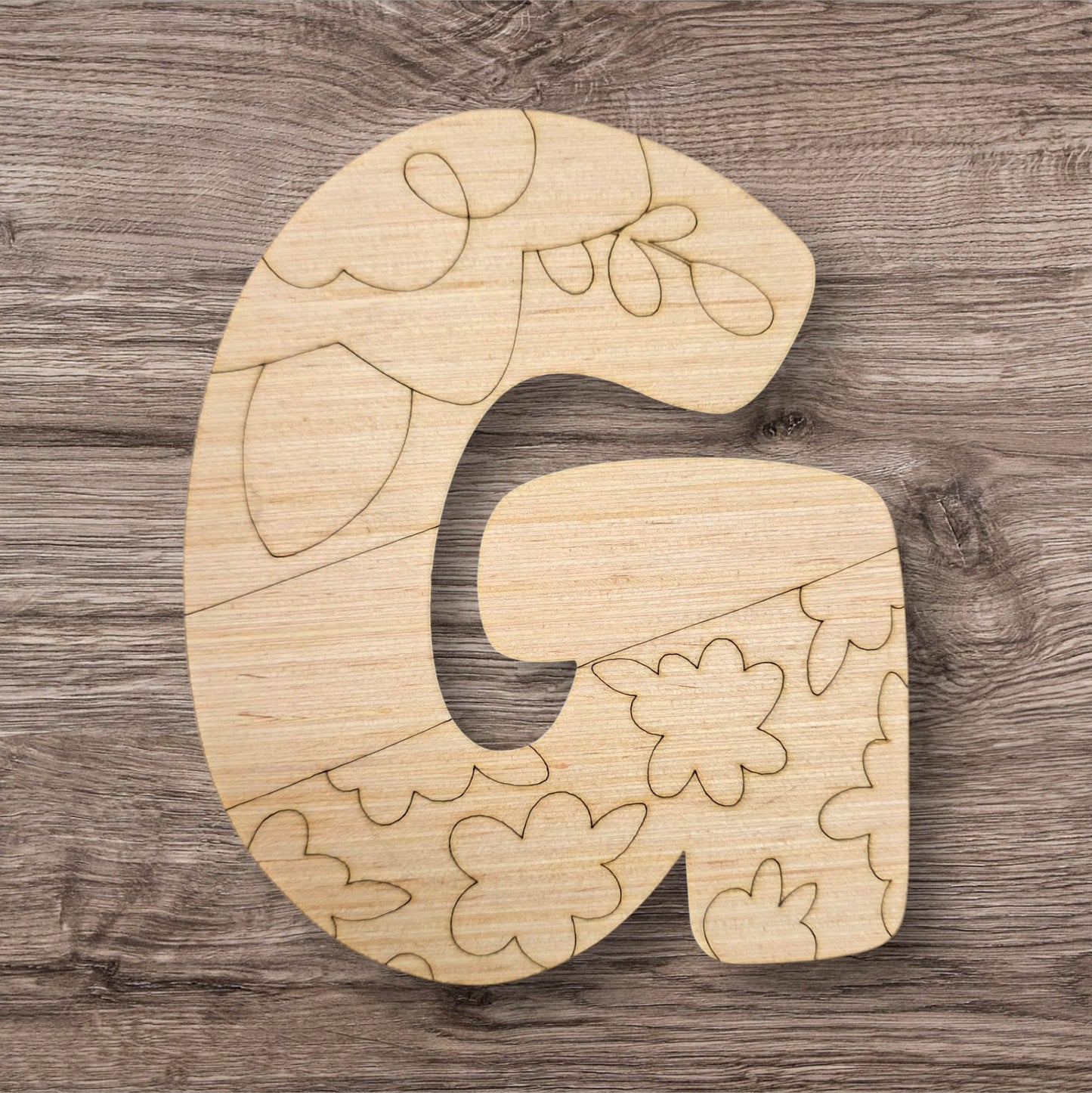 Floral Alphabet (BA240)