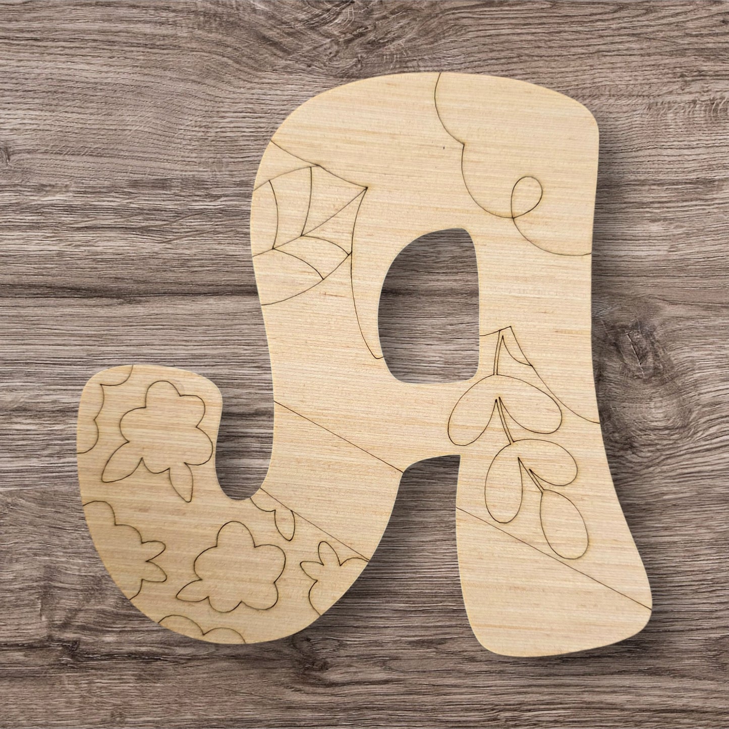 Floral Alphabet (BA240)