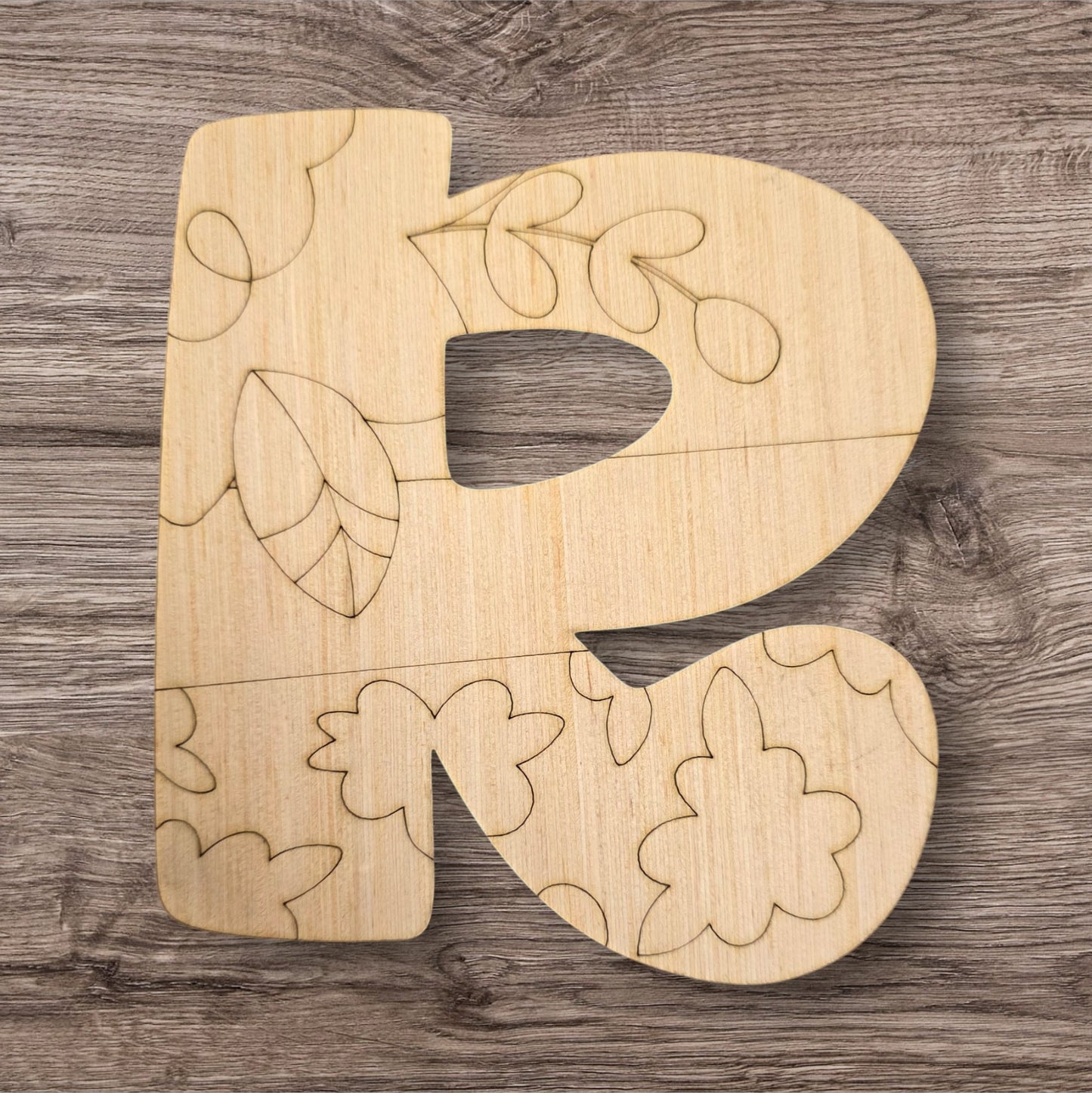Floral Alphabet (BA240)