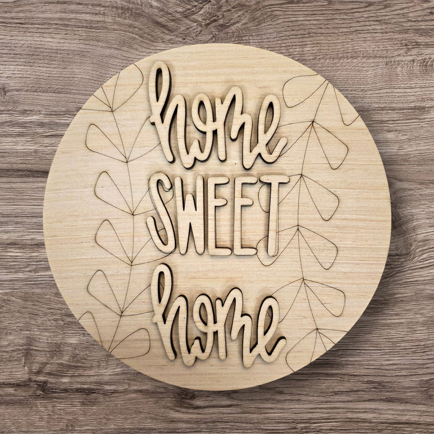 Baseball Home Sweet Home (RL194-A-3D)