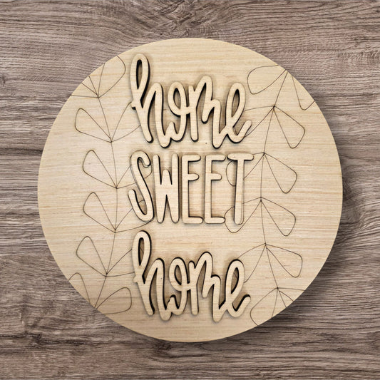 Baseball Home Sweet Home (RL194-A-3D)