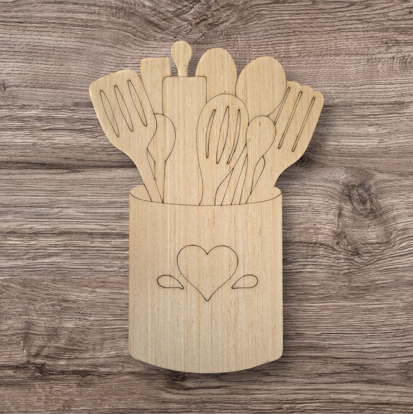 Kitchen Utensils Jar (PU025)
