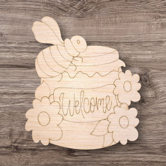 Welcome Honey Jar (DD071)