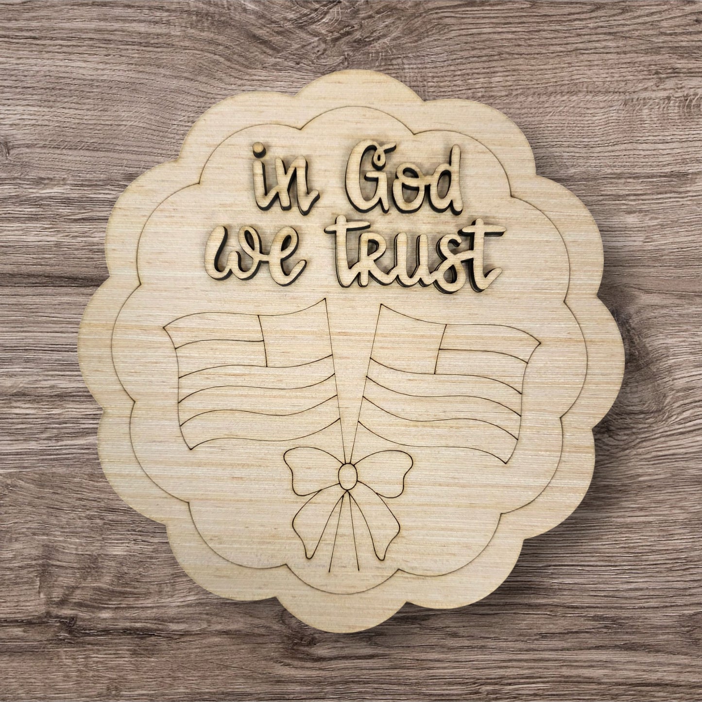 3D In God We Trust (RL199-3D)