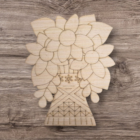 Sunflower Vase (RL202)