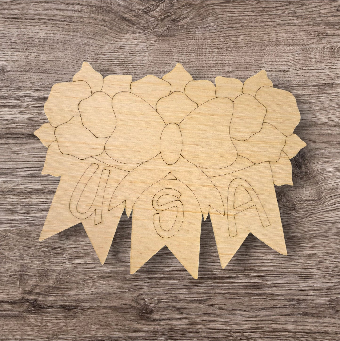 Floral USA Banner (RA178)