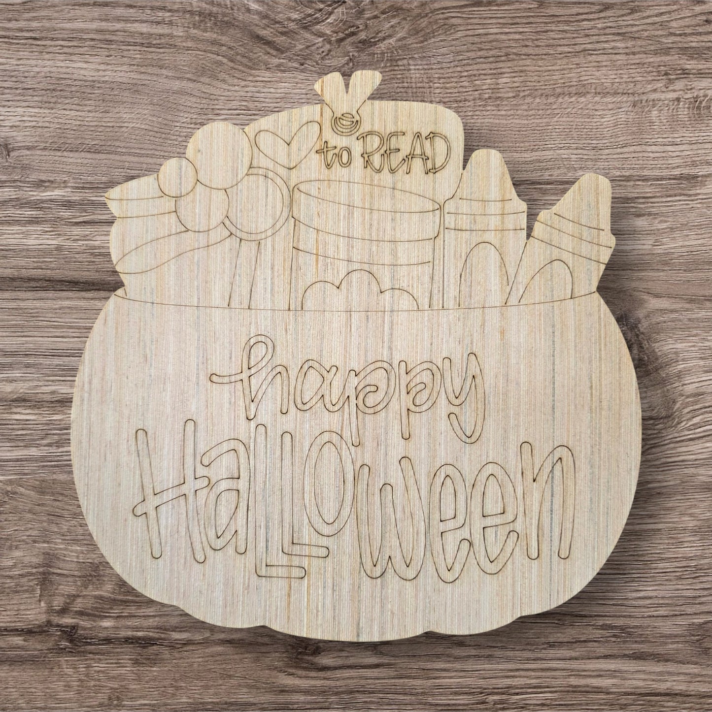 Happy Halloween Cauldron (CK047)