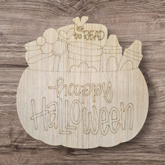 Happy Halloween Cauldron (CK047)