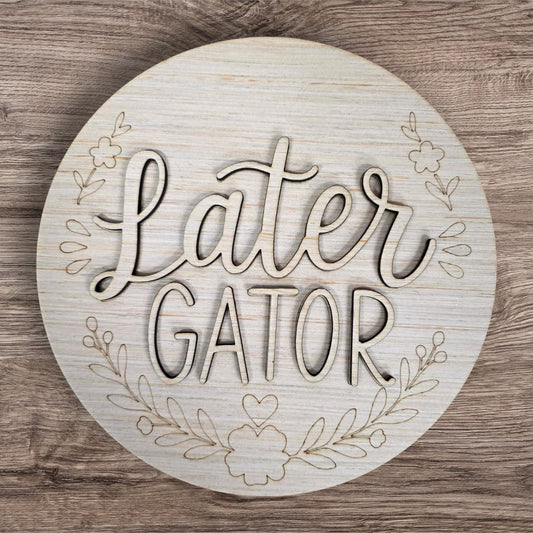 3D Later Gator (PU034-3D)