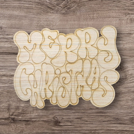 Merry Christmas Ornament (PAP027-O)