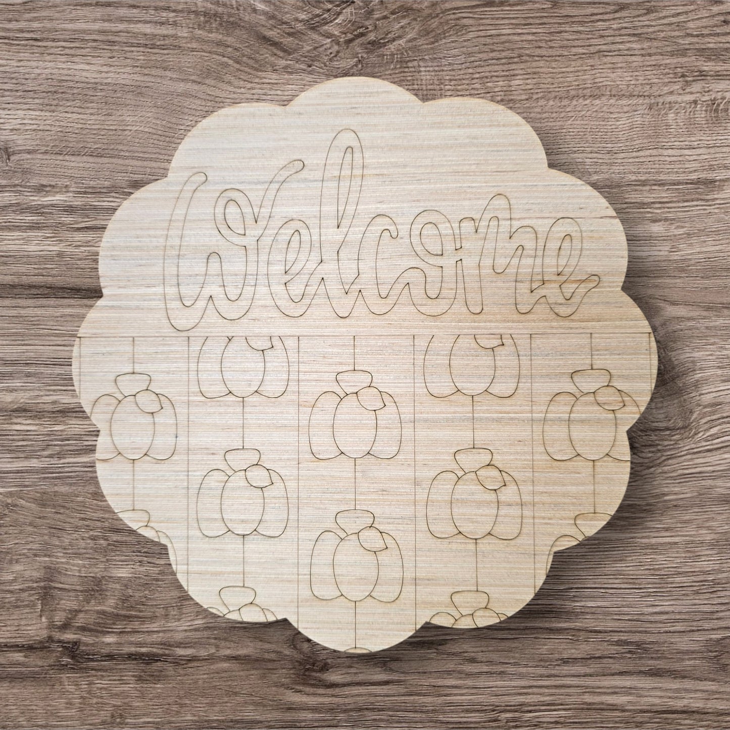 Welcome Pumpkin Scallop (RL207)