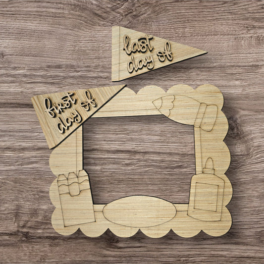 3D First/Last Day School Frame (RL204-3D)