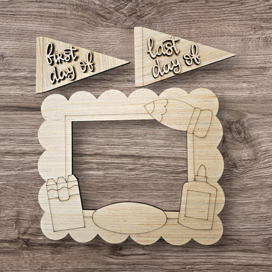 3D First/Last Day School Frame (RL204-3D)