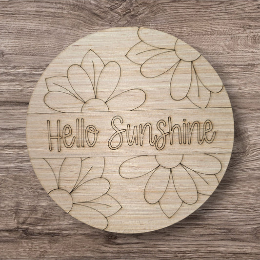 Hello Sunshine Round (PC220)
