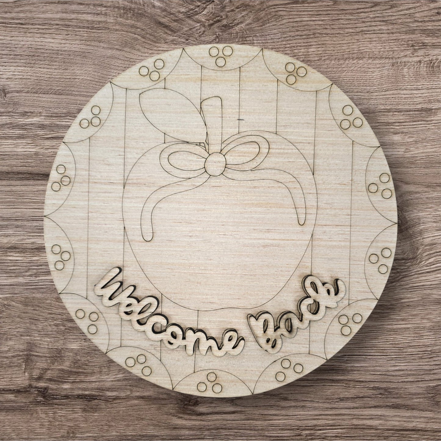 3D Welcome Back Teacher Round (RA179-3D)