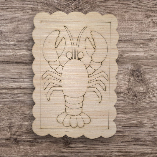 Lobster Plaque (PU042)