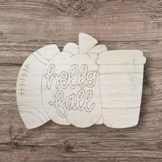 Hello Fall Football (CK064)