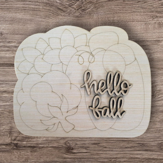 3D Hello Fall (RL216-3D)