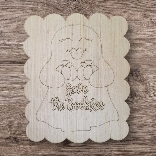 Save The Boobies Ghost Scallop (RL224)