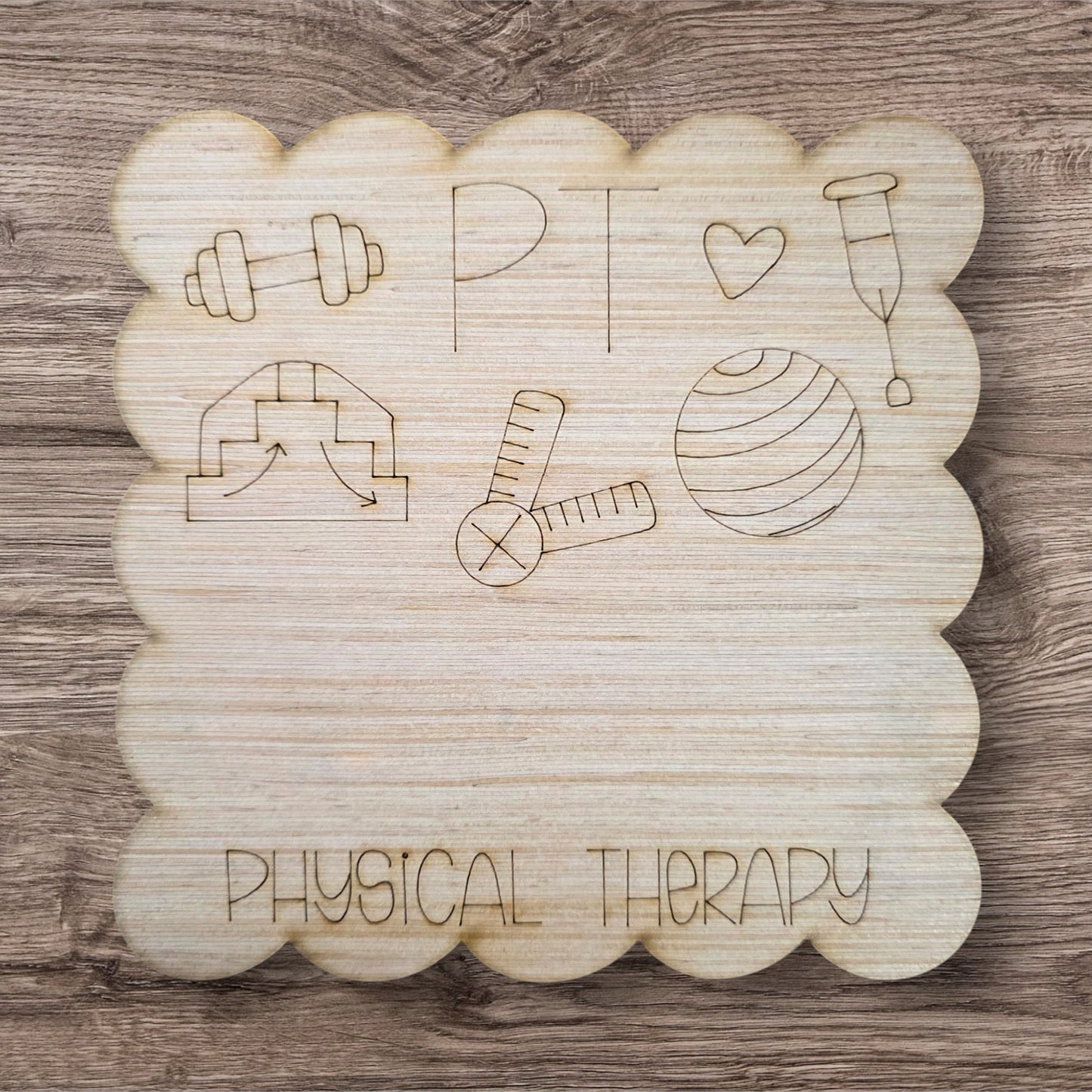 Physical Therapy Scallop (CK071)