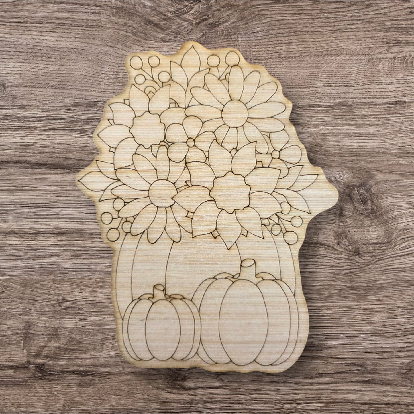 Flower Pumpkin Trio (PP080)