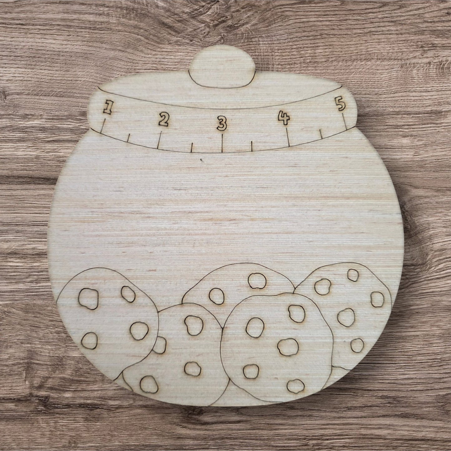 Smart Cookies Jar With NO Text (PC235)