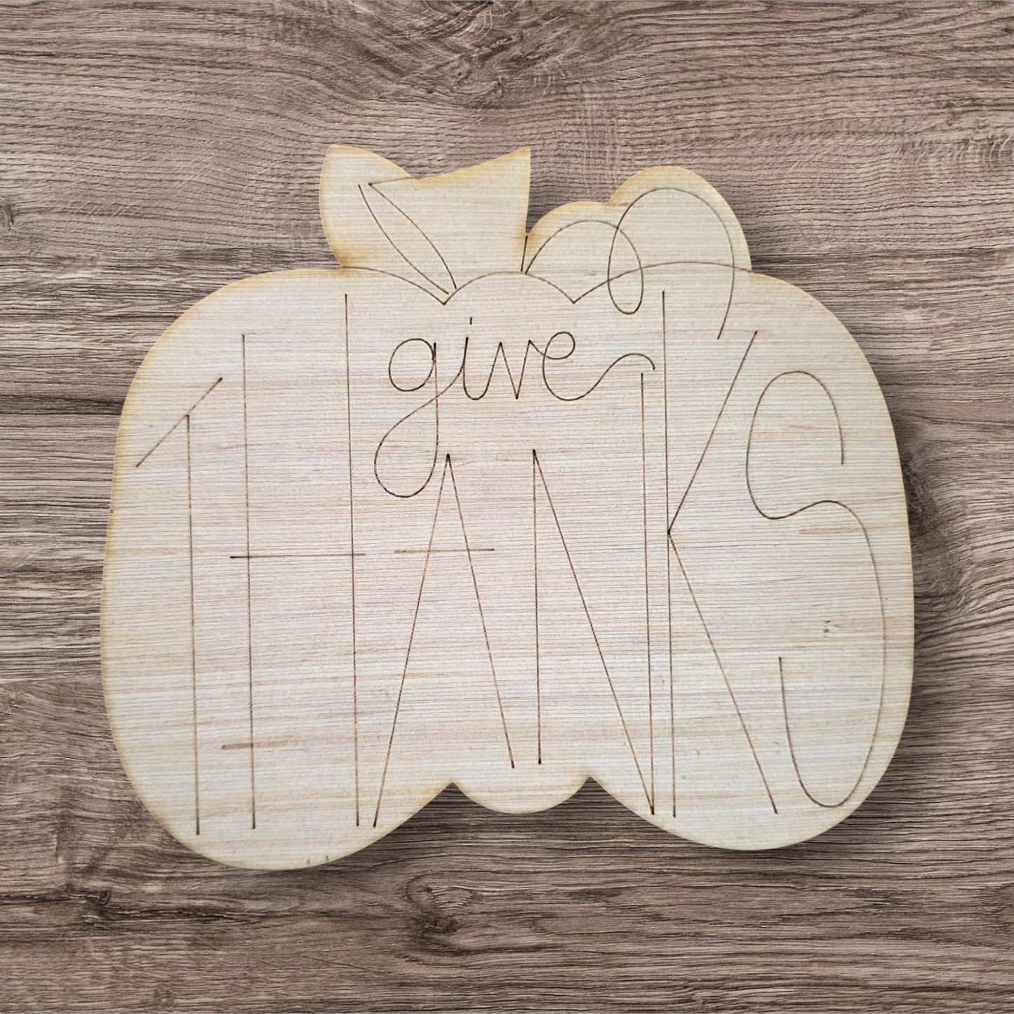 Give Thanks Pumpkin (WP106)