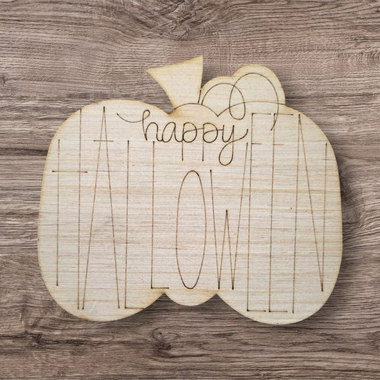 Happy Halloween Pumpkin (WP107)