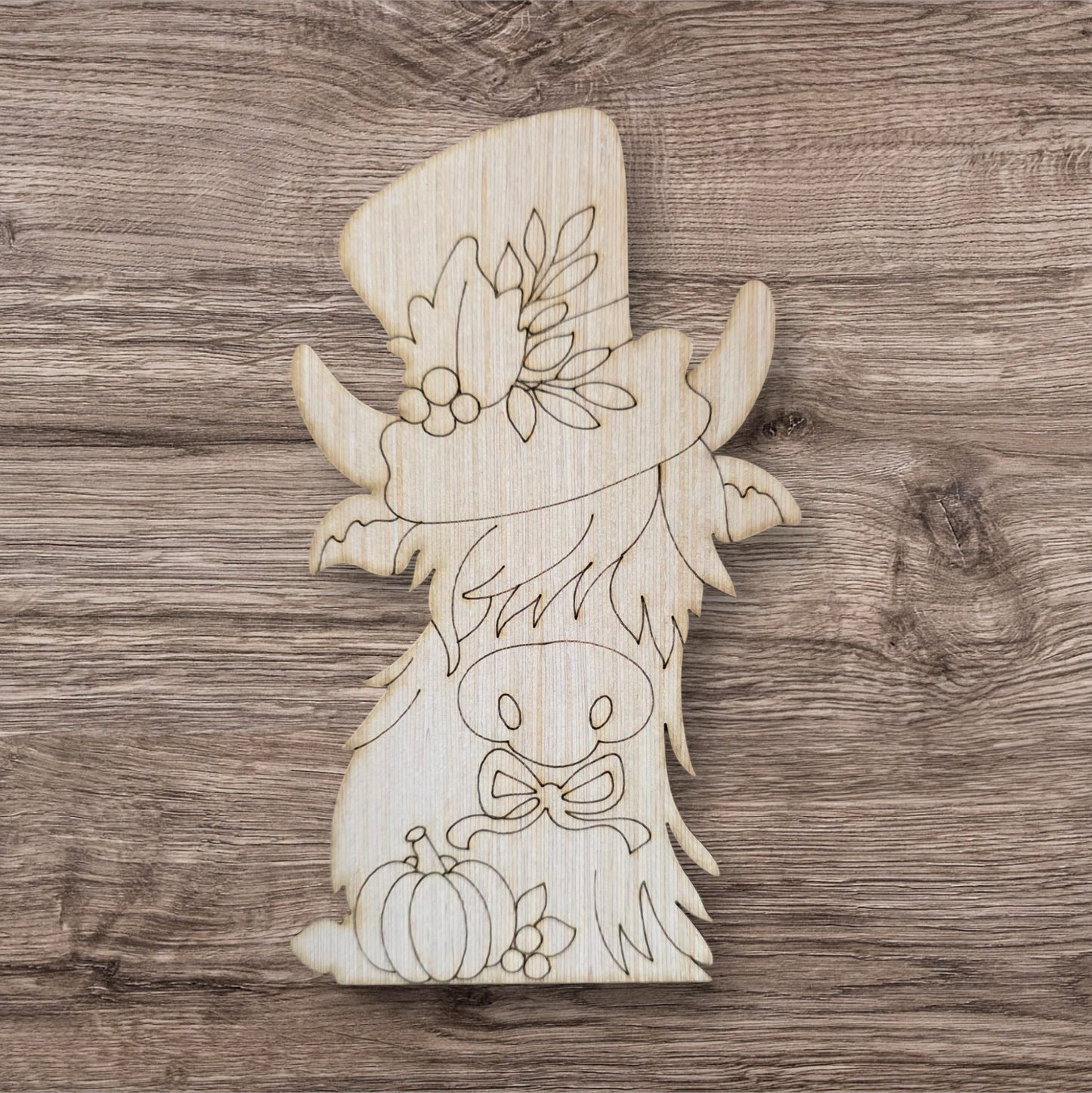 Fall Highland Cow (DD090)
