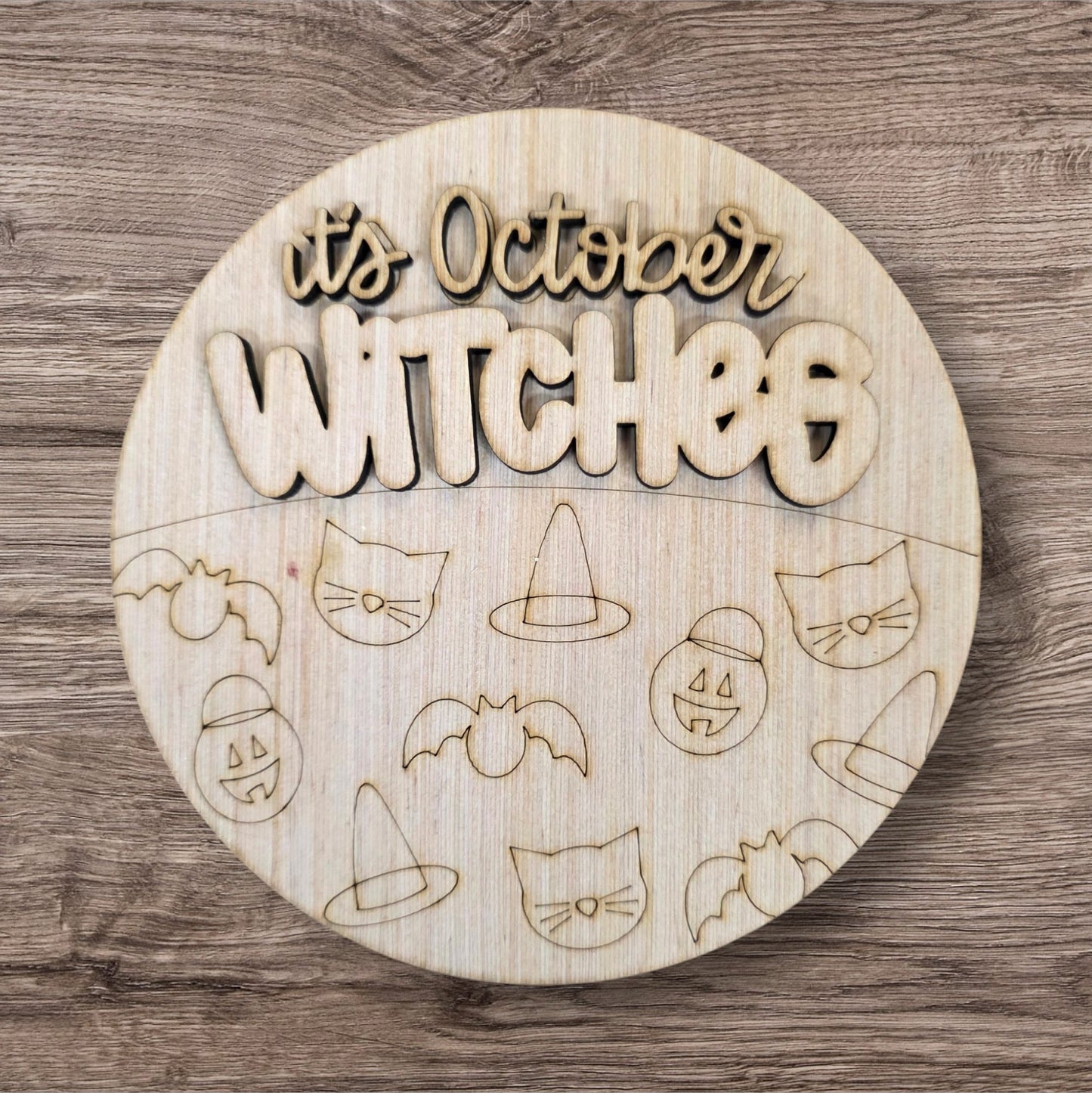 3D It's October Witches (CK080-3D)