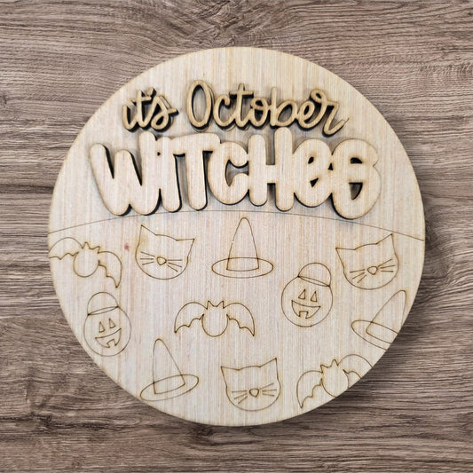 3D It's October Witches (CK080-3D)