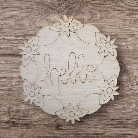 Hello Lemon Wreath (WP124)