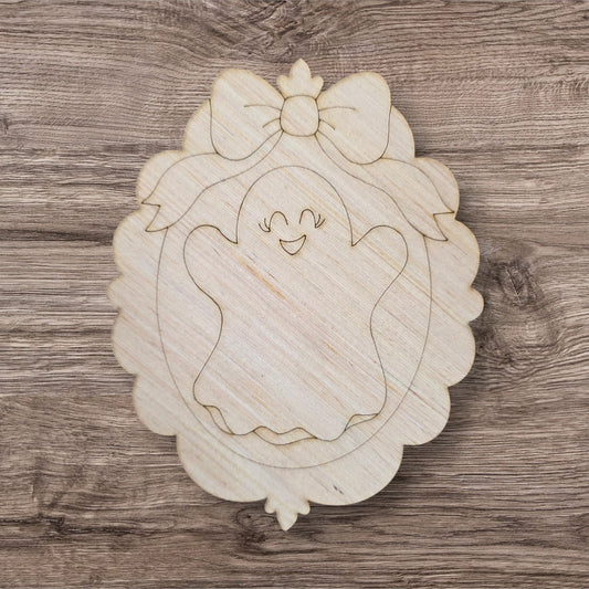 Smiling Ghost With Bow (CK082)