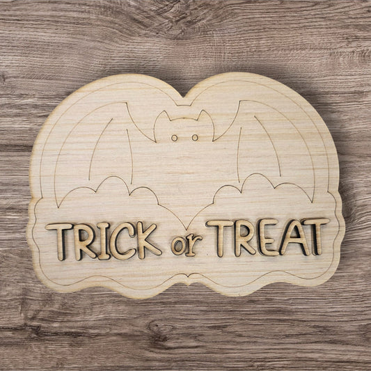 3D Trick Or Treat Bat (PC243-3D)
