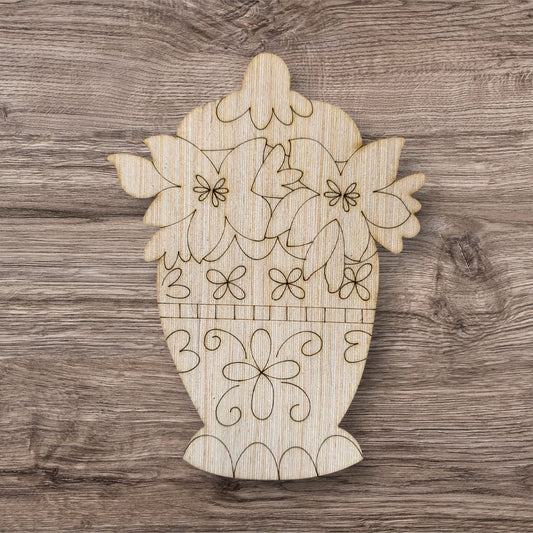 Poinsettia Ginger Jar (HC281)