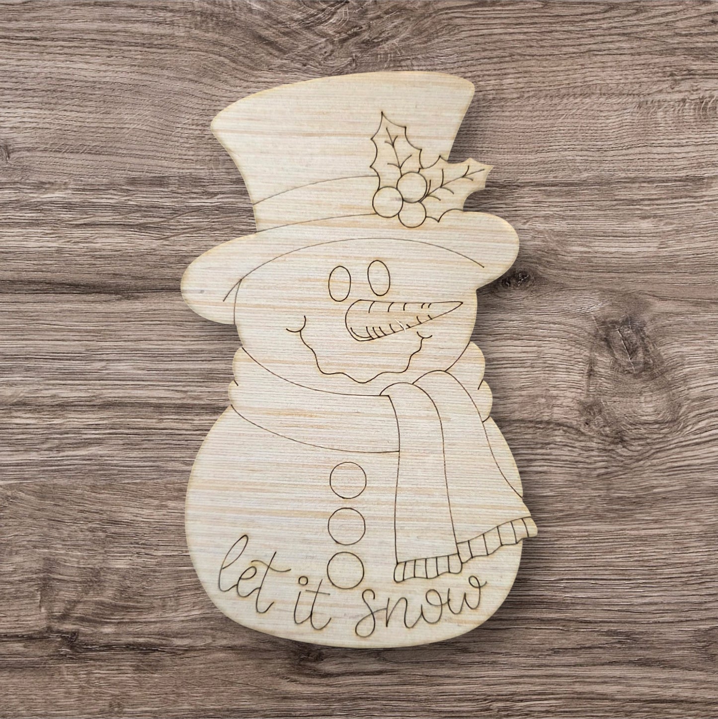 Let It Snow Snowman (LL183)