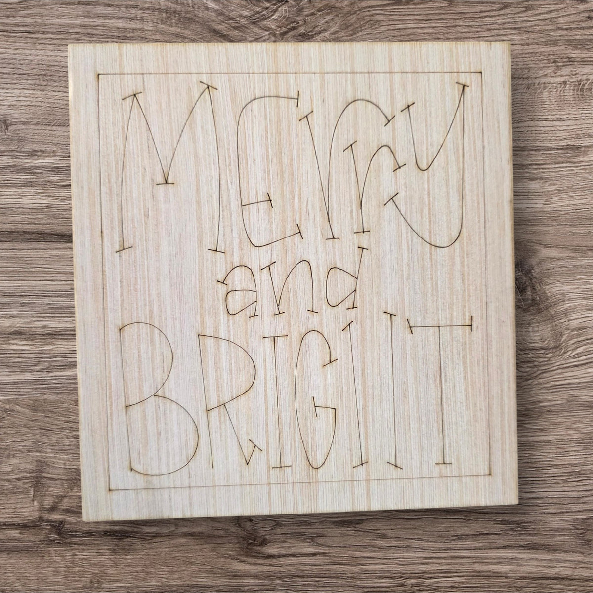 Merry & Bright Square (LL163)