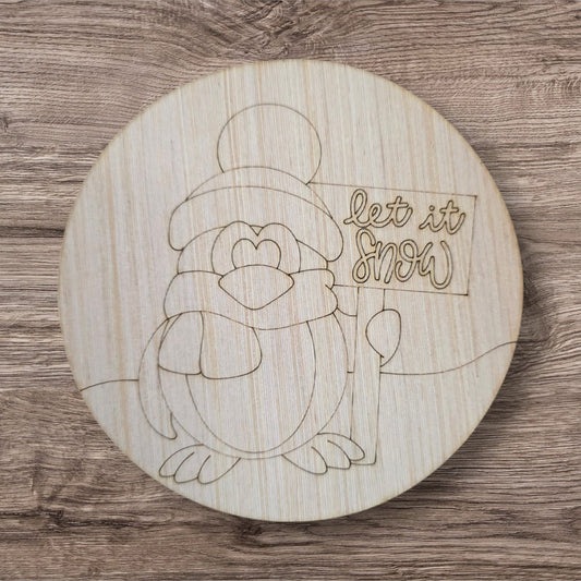Let is Snow Penguin Ornament (LL157-O)