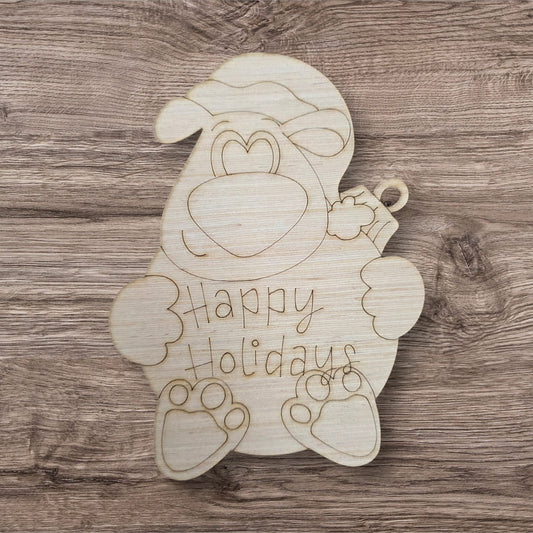 Happy Holidays Ornament (LL115-O)