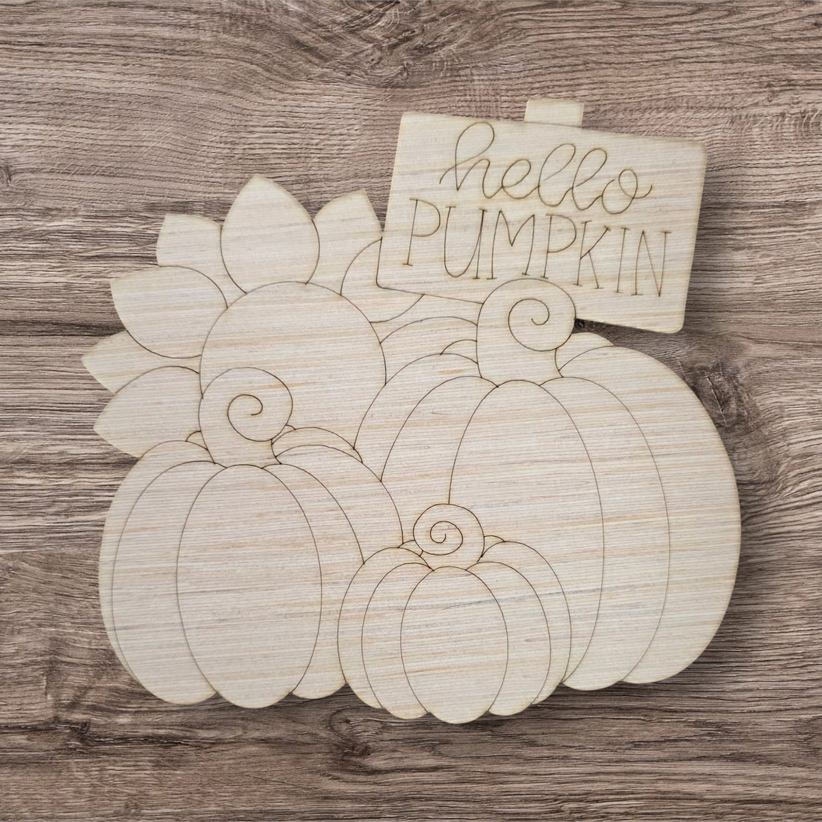 Hello Pumpkins and Sunflower (LL135)