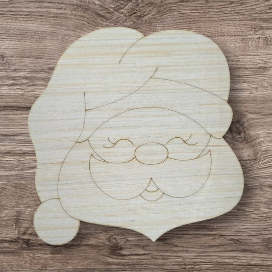 Happy Santa Ornament (LL117-O)