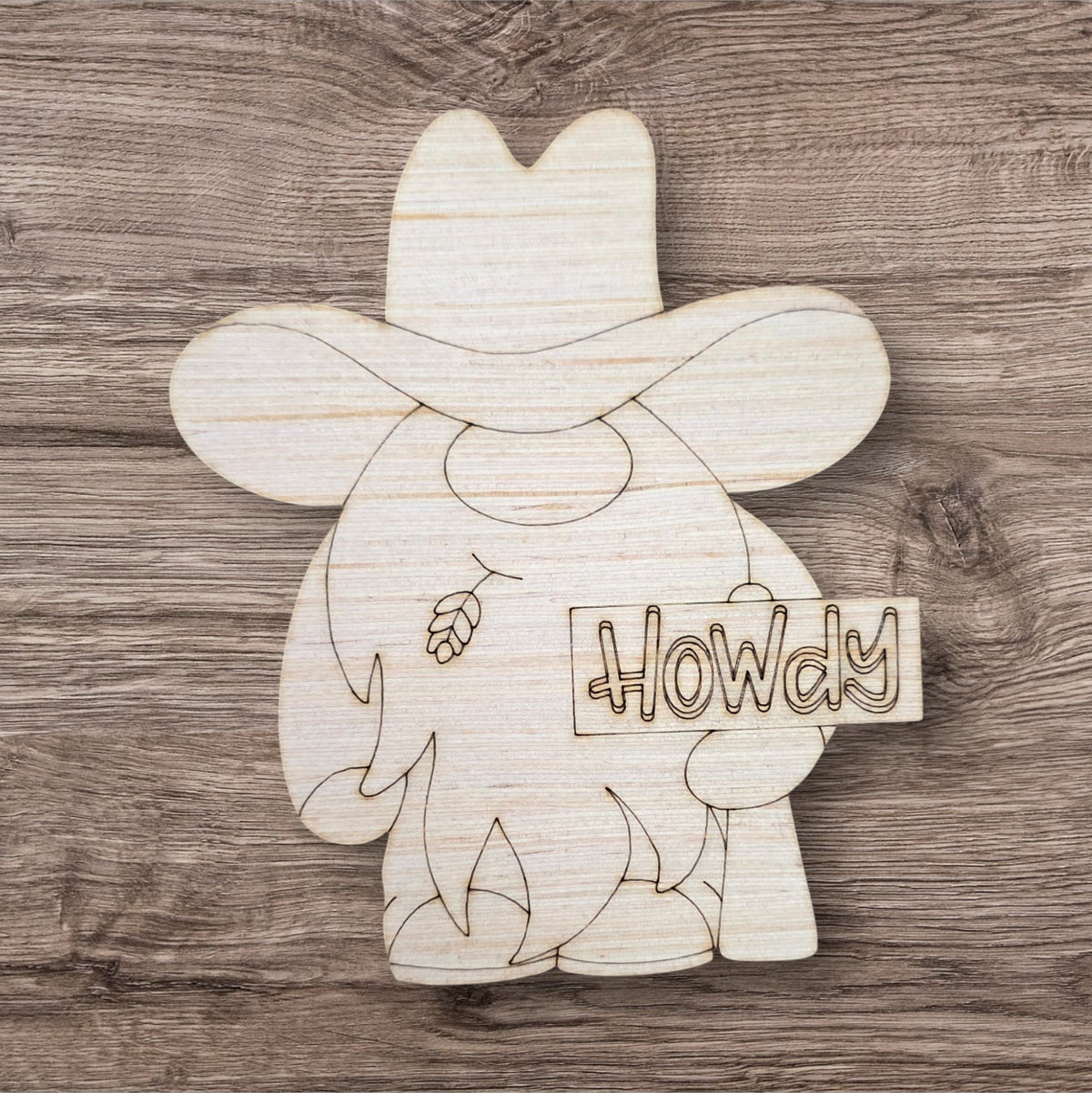Howdy Cowboy Gnome (LL066)